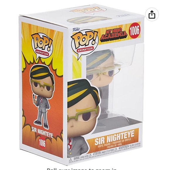 Funko POP Animation: My Hero Acadamia - Sir Nighteye #1006 - Picture 9 of 10